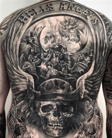 hells angels tattoos